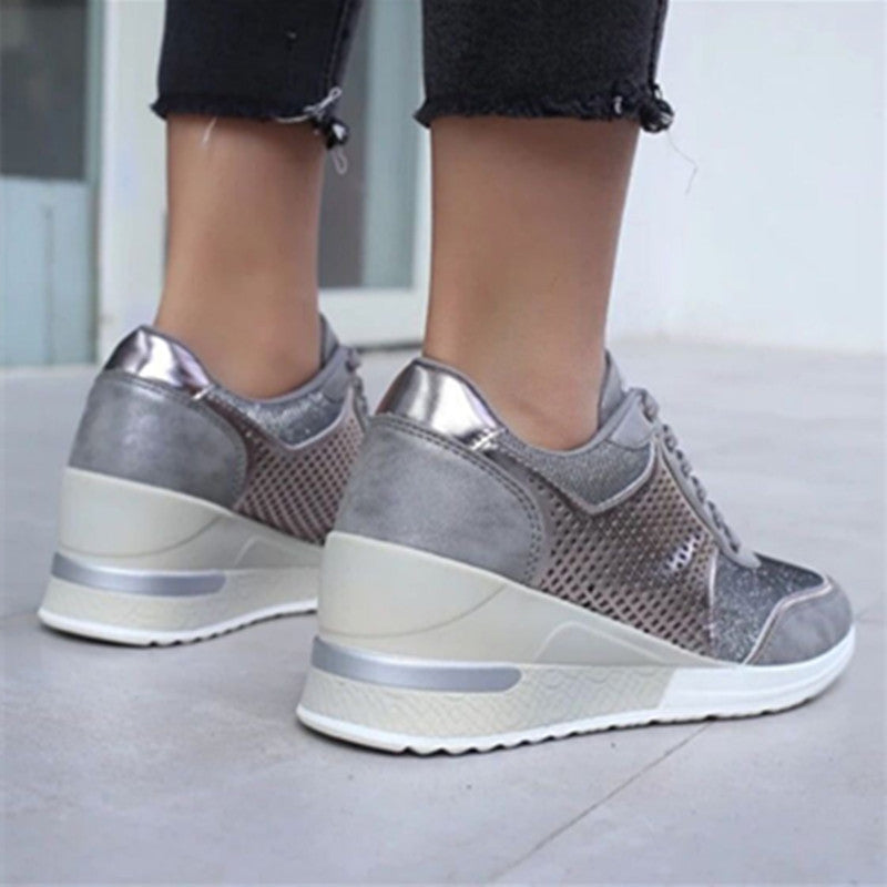 Women’s Platform Wedge Trainers – Trendy, Comfy & Supportive!