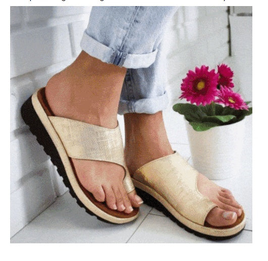 Women’s Soft Toe Sandals: Comfy Flats & Casual Slippers